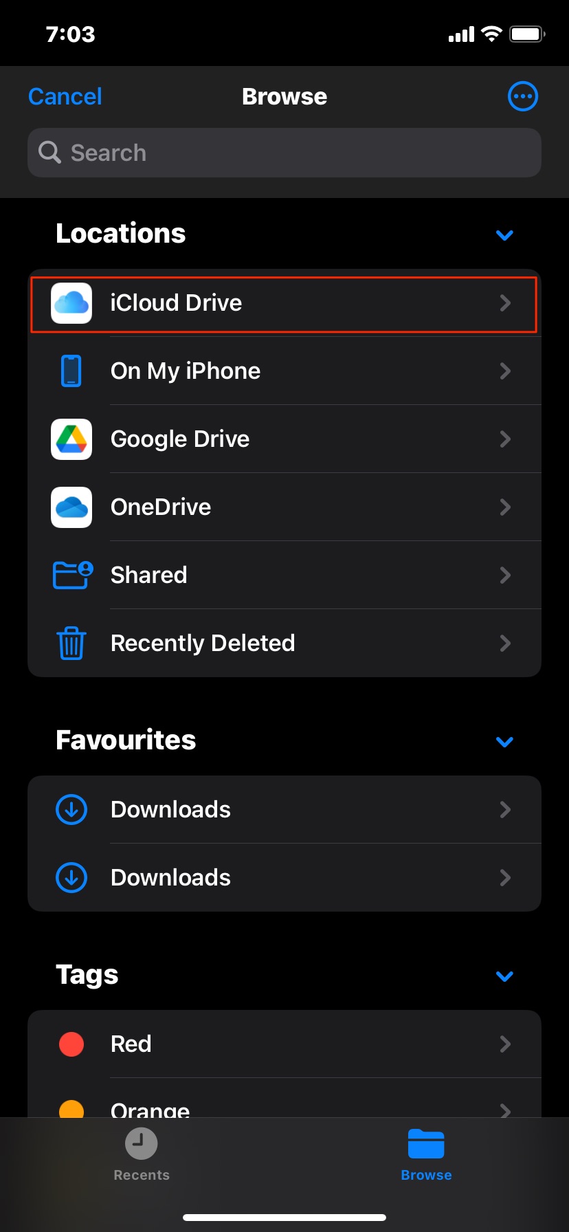 How to Transfer Files from iCloud to OneDrive on iPhone?