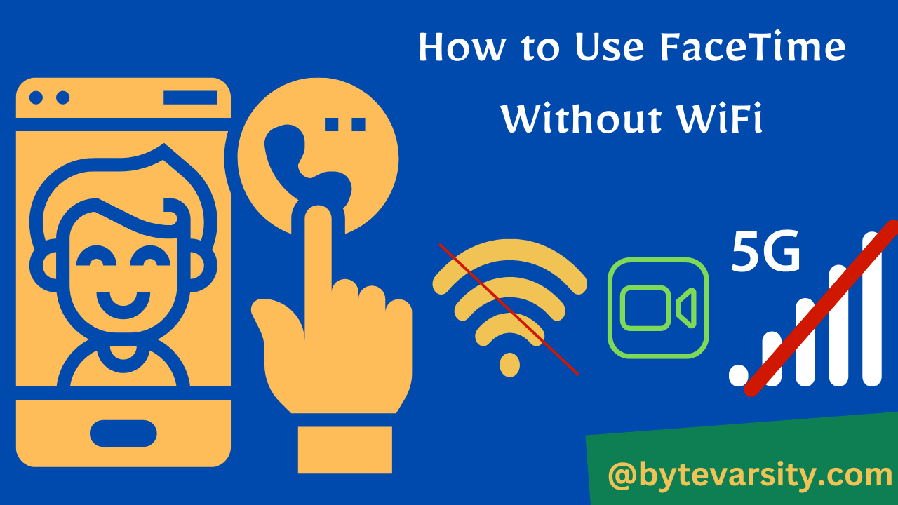 How To Use FaceTime Without WiFi And Cellular Data?