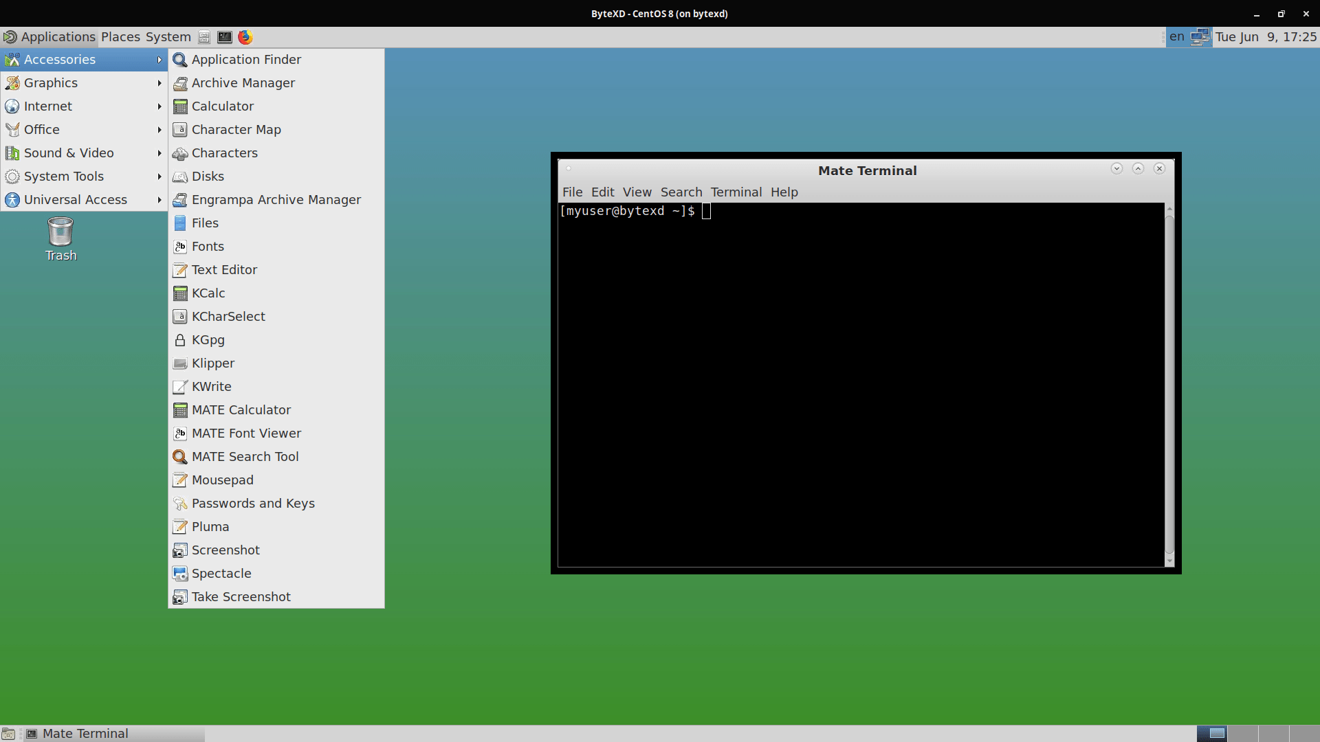Connect to CentOS 8 Remote Desktop using X2Go