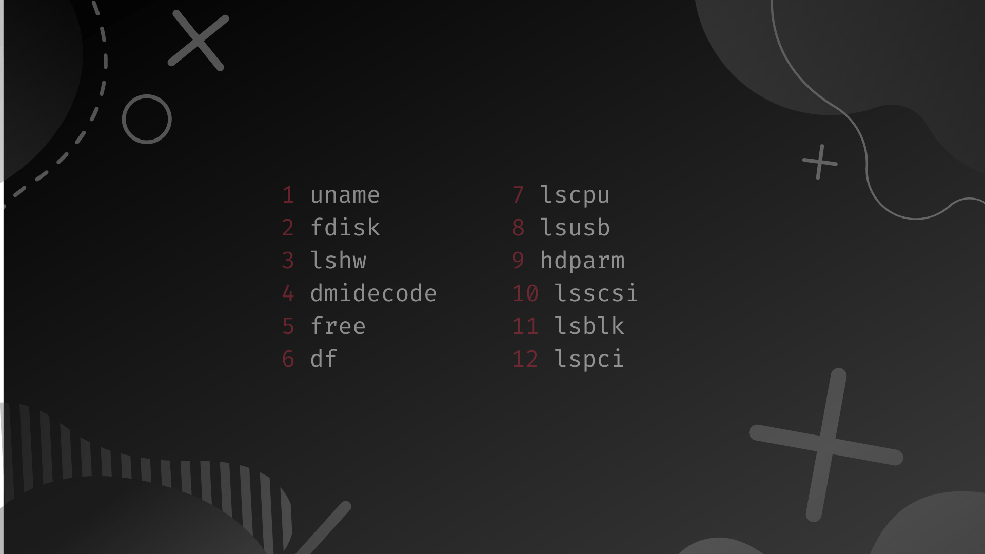 12 Commands to Check Linux System & Hardware Information