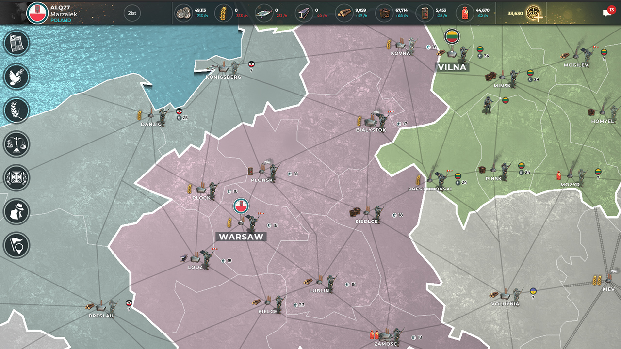 Supremacy 1914 Bytro