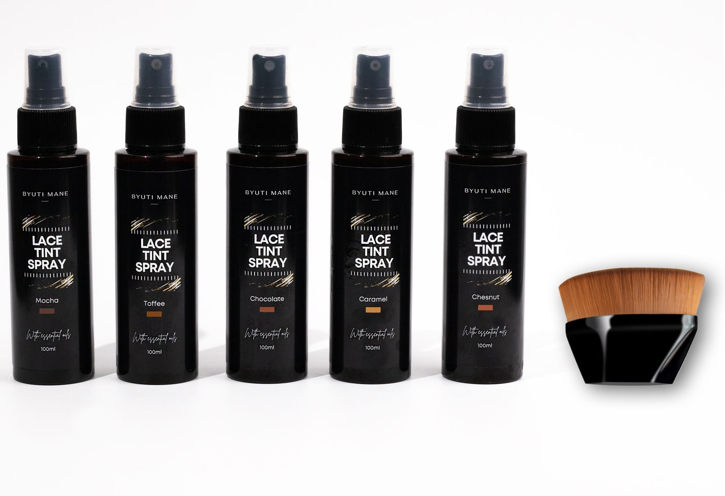 Lace tint spray in the shade Mocha BYUTI MANE