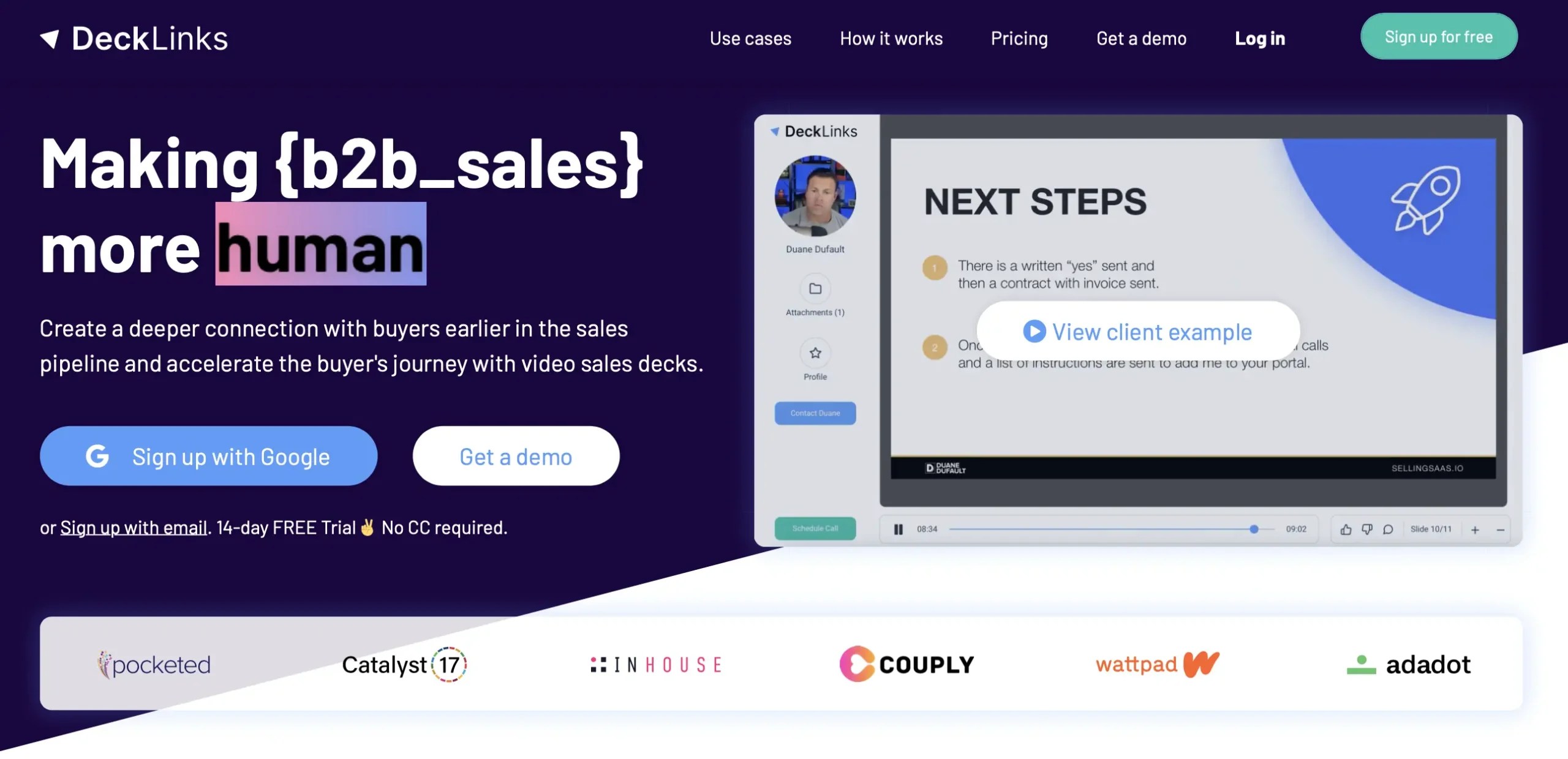 Brand Identity Old Website Example