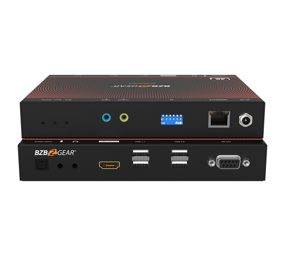 4K UHD HDMI over IP Multicast Receiver w/ Video Wall & KVM