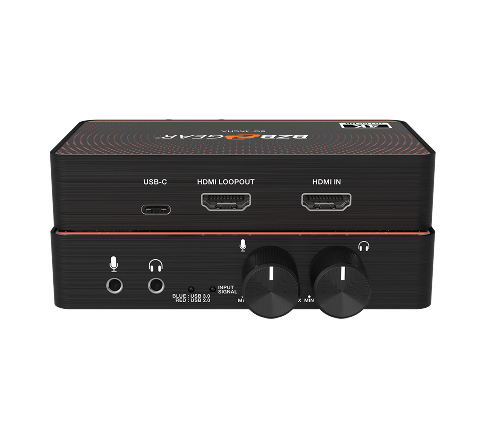 USBC 4K Video Capture Card w/ Scaler, HDMI 2.0 loopout & Audio