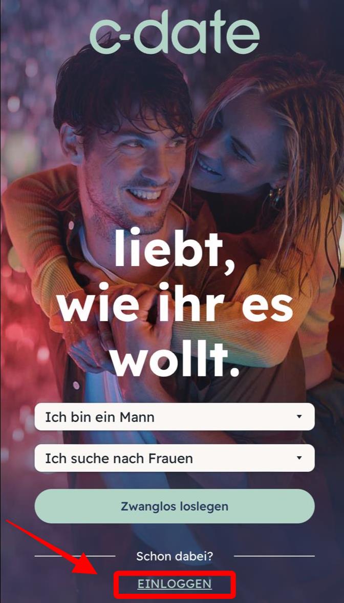 CDate Login cdate.singles