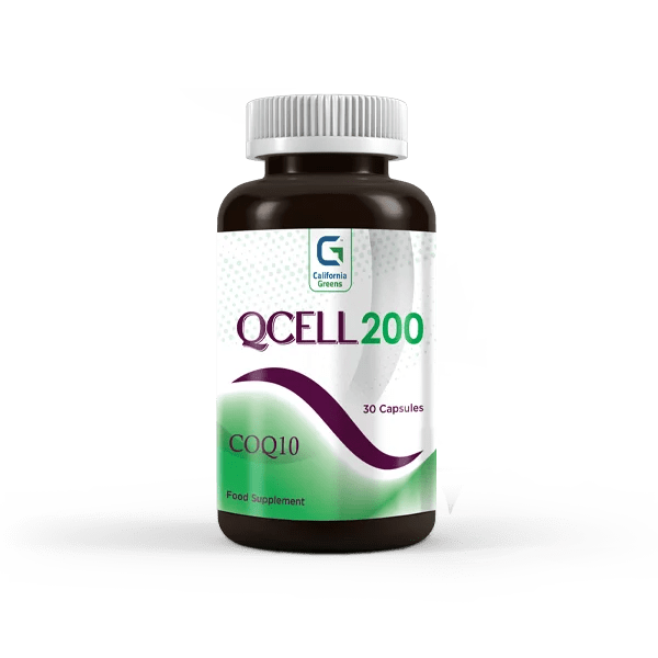 QCell 200 mg 30 Capsules California Greens Corporation
