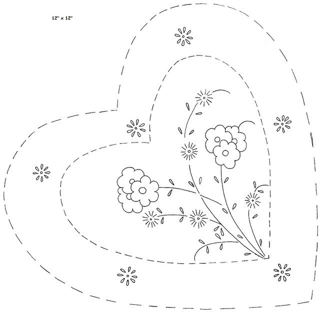 [转载]心形刺繡圖 堆糖，美图壁纸兴趣社区