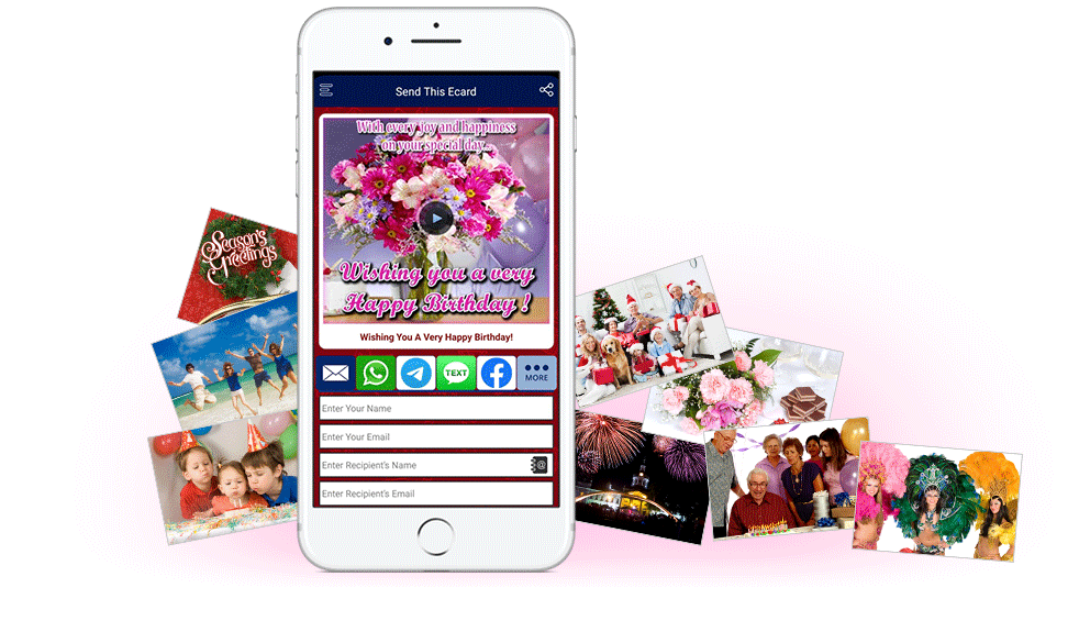 Send An Online Greeting Card 123Greetings App Create the best wishes on the