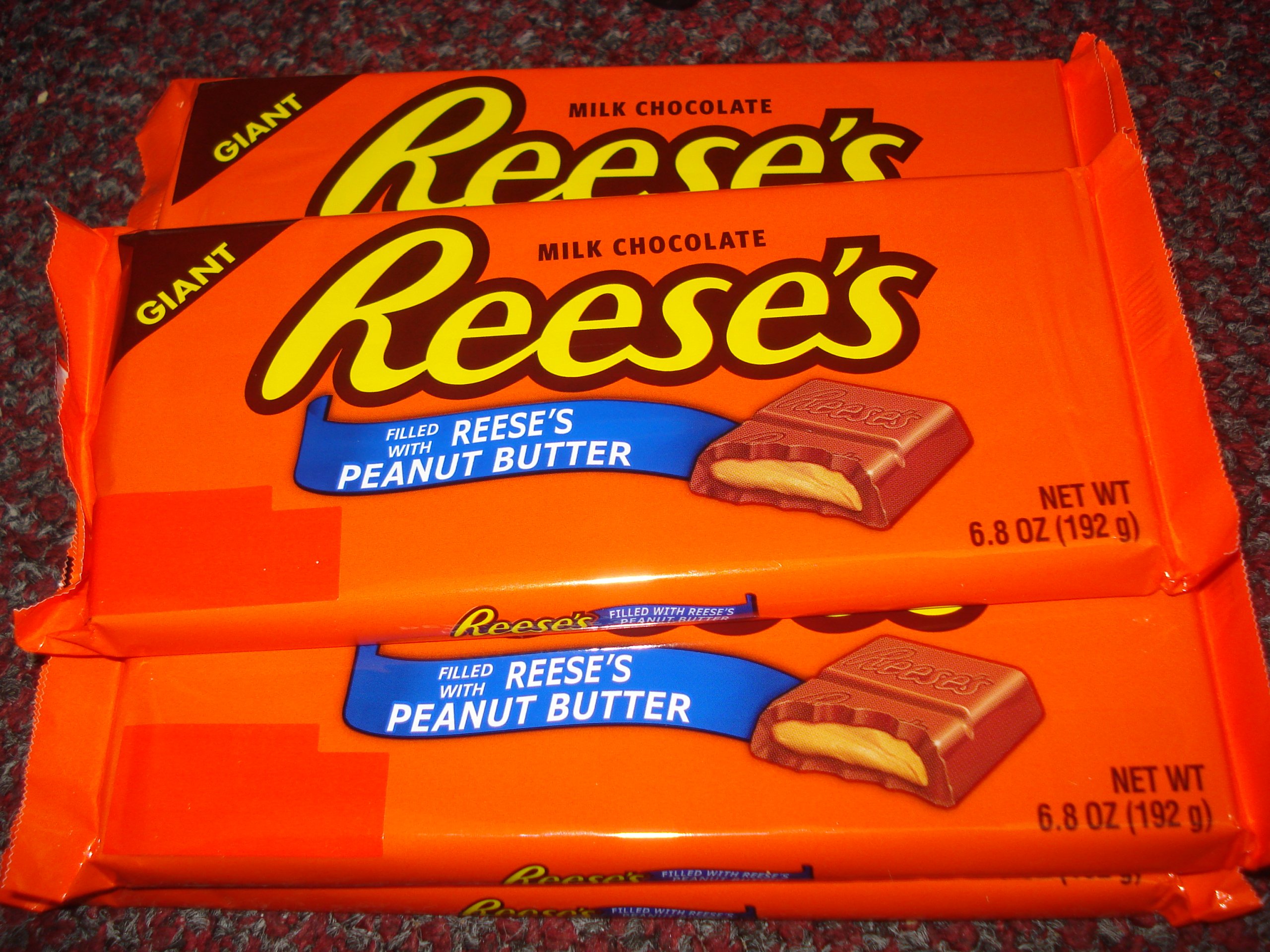 Reeses Milk Chocolate Peanut Butter GIANT Bar USA 7071974023