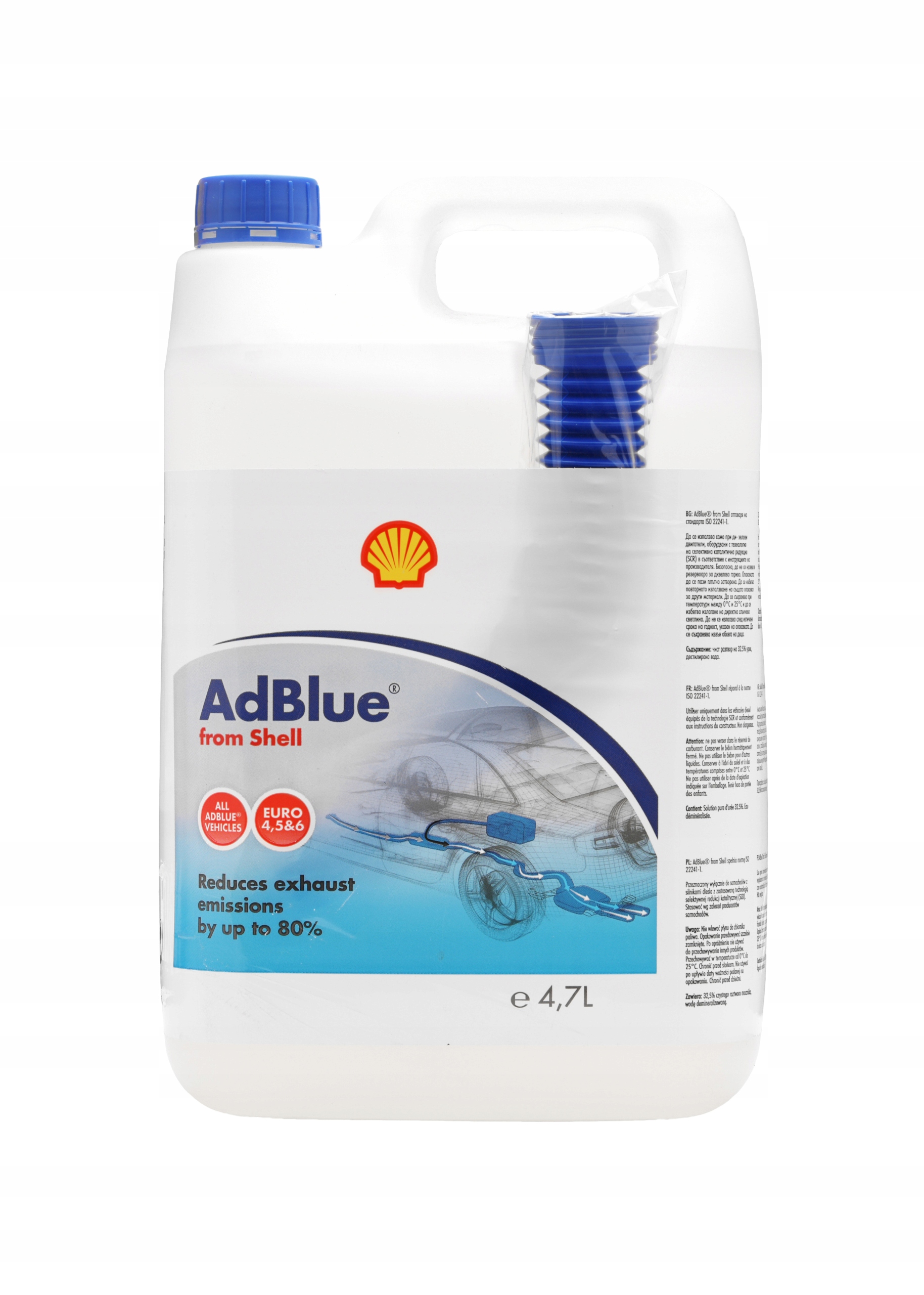 SHELL ADBLUE płyn katalityczny DPF 4,7L 7534232837 oficjalne