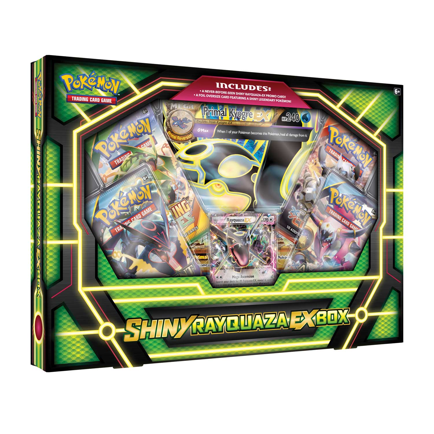 POKEMON GO SHINY RAYQUAZA EX BOX DUŻY ZESTAW 6738660565 oficjalne