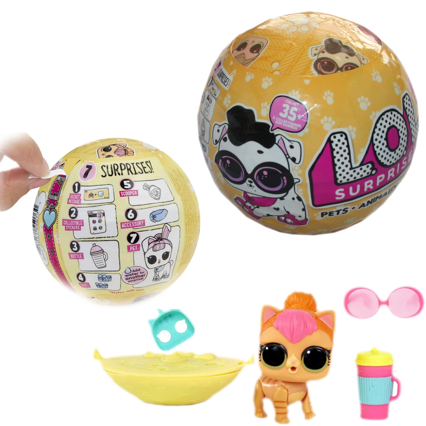 LOL SUPRISE ZWIERZĄTKA L.O.L ZWIERZAKI PETS KULA 7405091429