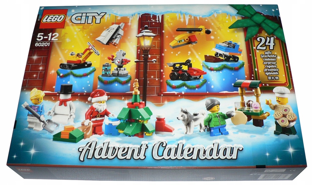 Lego 60201 City KALENDARZ ADWENTOWY 2018 NOWY 7708362004