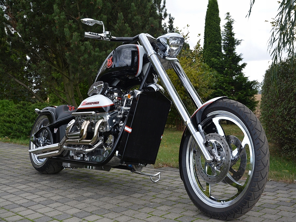 Motocykl, Chopper, V8 Chopper, harley, custom 7691932979 oficjalne