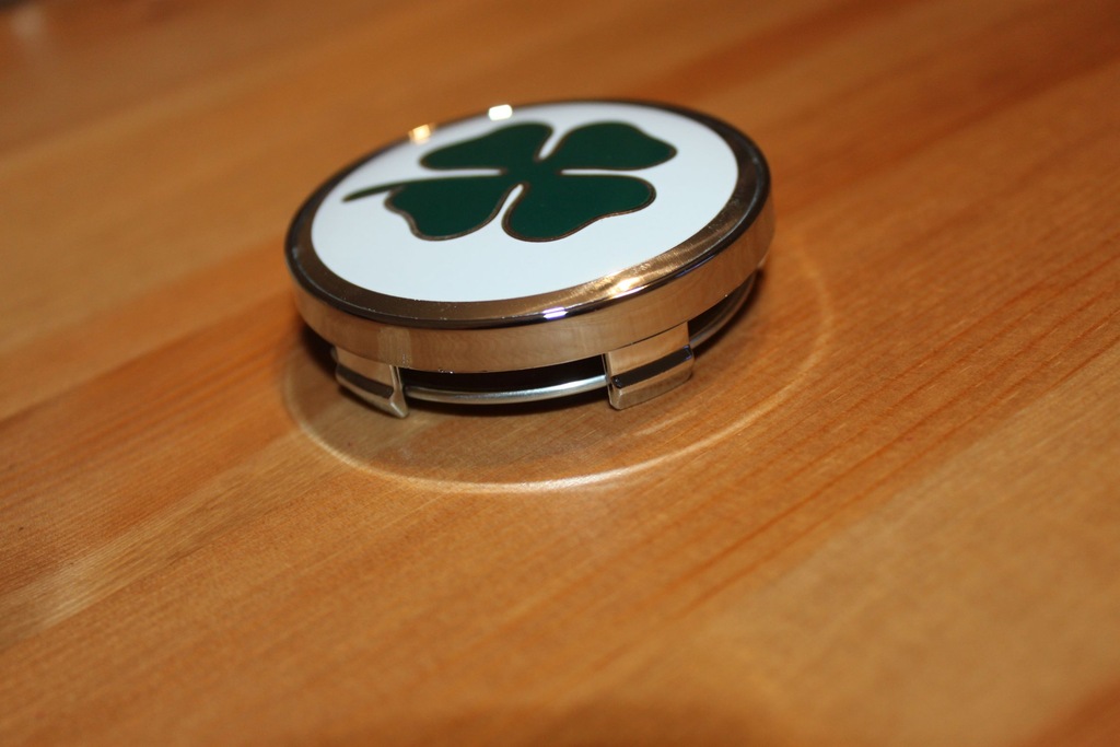 Logo Alfa Romeo felgi dekielki QV koniczynka 60mm 7292407152