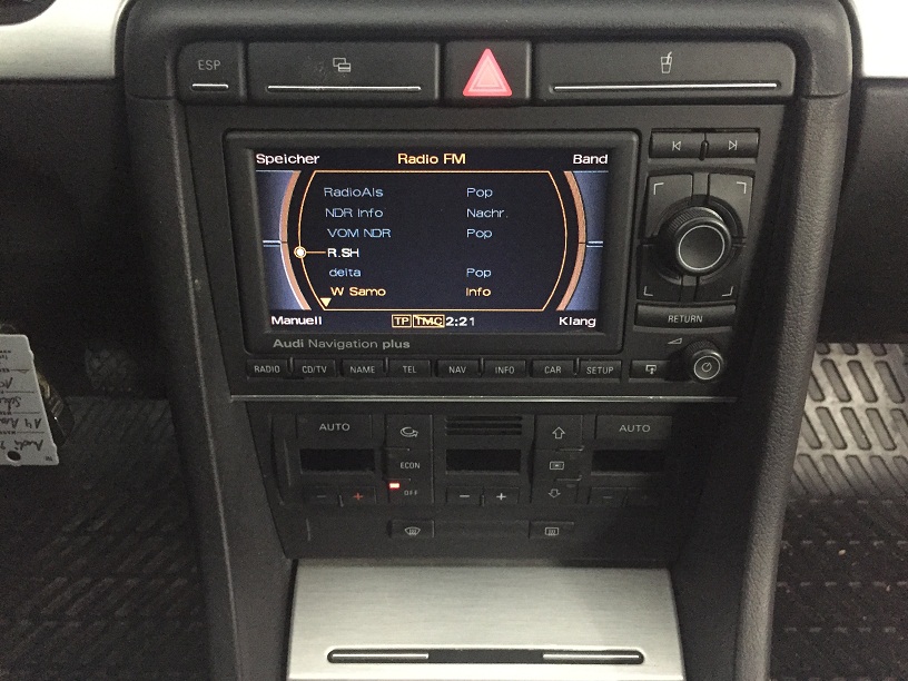 RADIO NAVI MMI RNSE KOSZ ZESTAW AUDI A4 B6 B7 DIN 7071367465