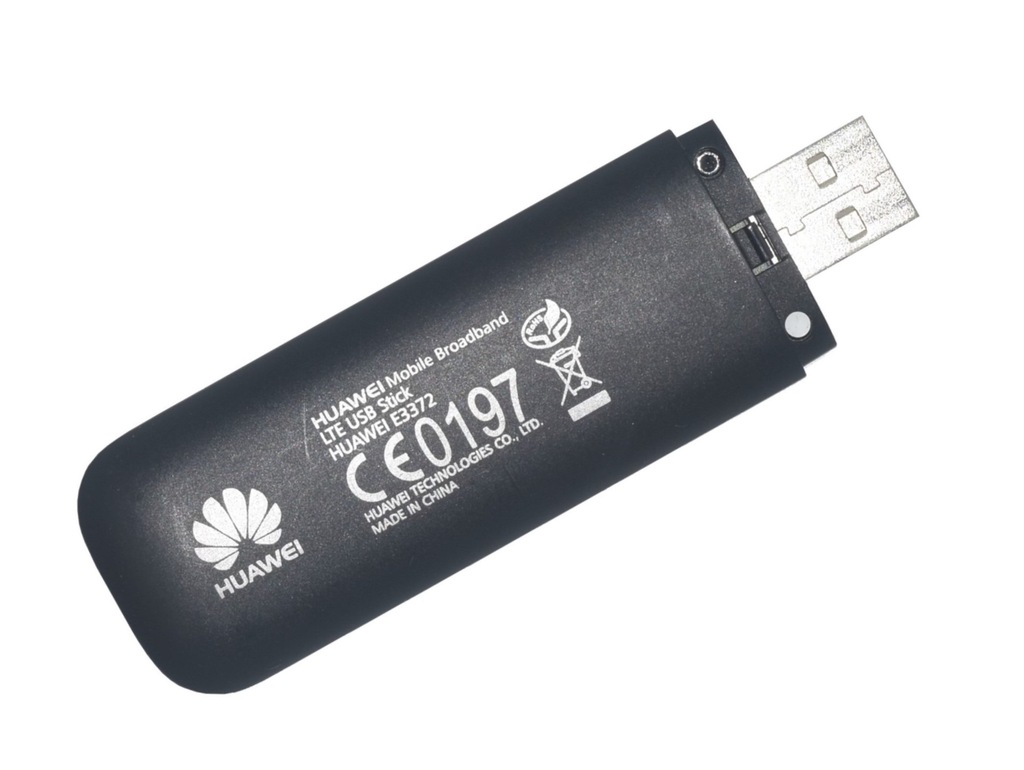MODEM LTE 4G 3G HUAWEI E3372 150Mbps HILINK PL VAT