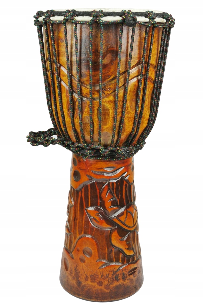 BĘBENEK, BĘBEN DJEMBE WYS. 50cm RZEŹBIONY 7484599540 oficjalne