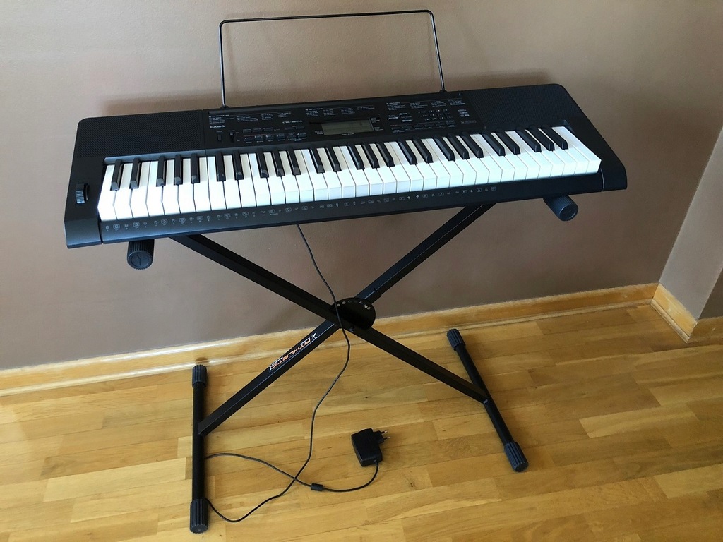 CASIO CTK 3200 KEYBOARD + STATYW 7523127024 oficjalne archiwum Allegro