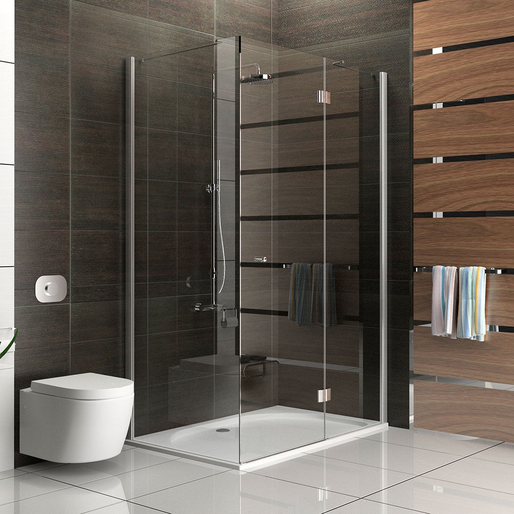 KABINA PRYSZNICOWA 120x80 SZKŁO 8mm POWŁOKA EASY