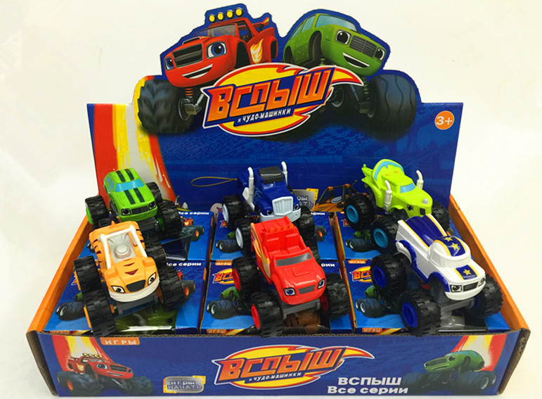 Blaze i mega maszyny ZESTAW 6 SZTUK na PREZENT