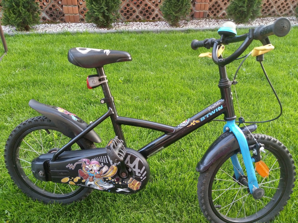 Rower Decathlon 16 cali 7306680308 oficjalne archiwum Allegro