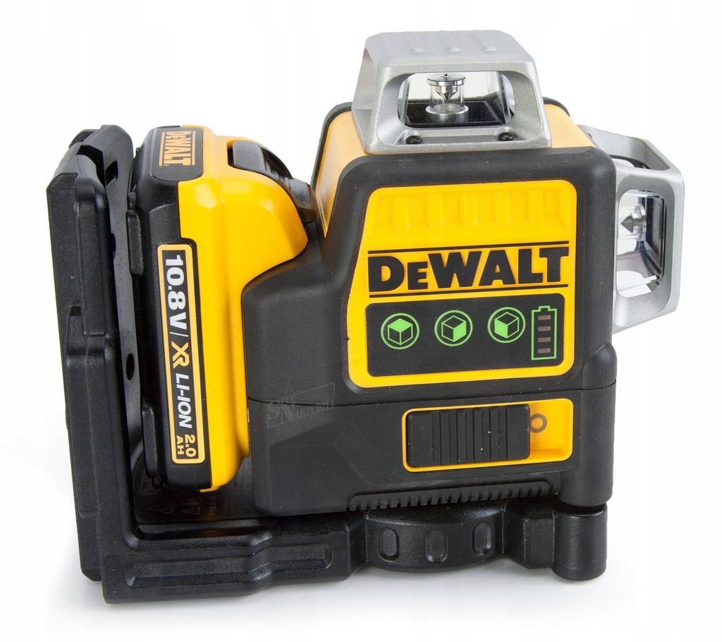 DEWALT DCE089D1G LASER KRZYŻOWY 360+TYCZKA +STATYW