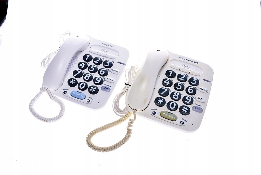 43614 BT BIG BUTTON 100. ms TELEFONY STACJONARNE 7547065682