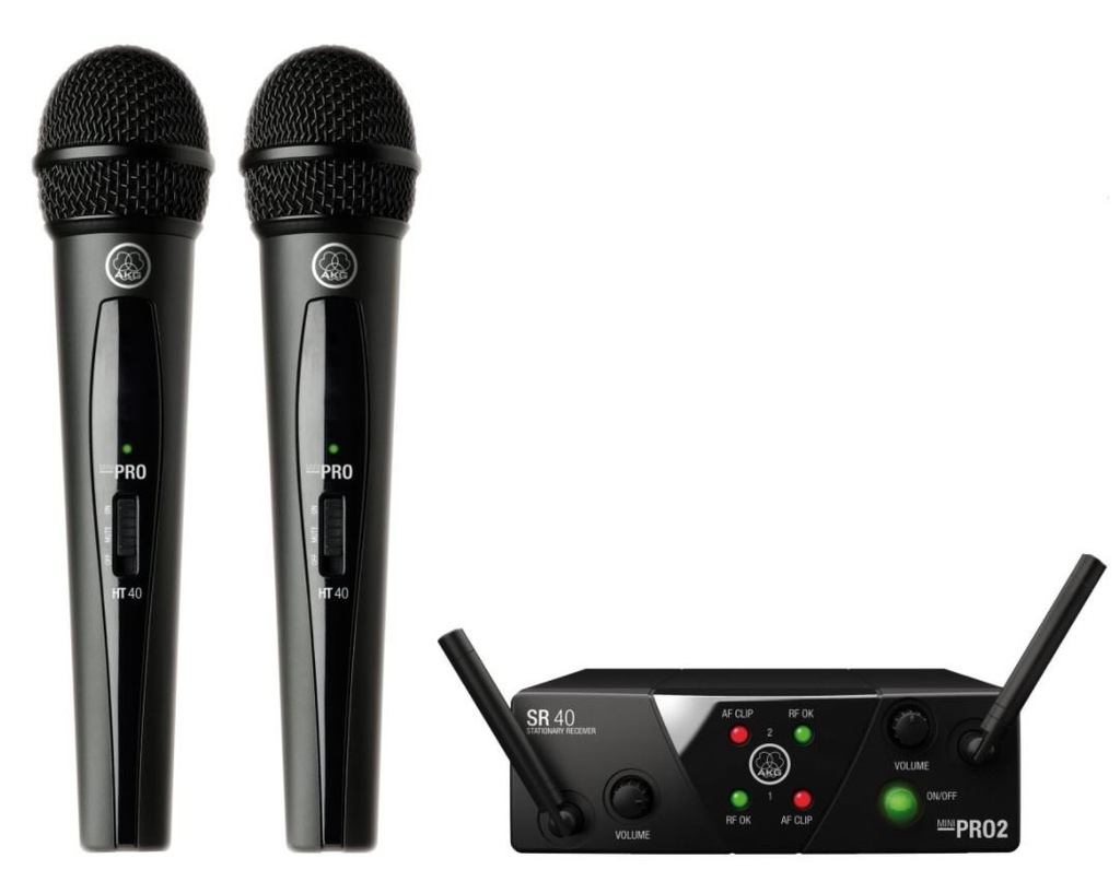 AKG Mikrofon bezprzewodowy podwójny SR40 MiniPro 2 7253207219