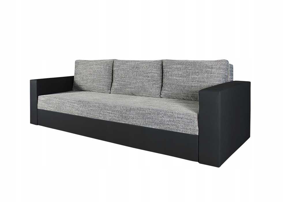 Sofa rozkładana z materacem trzyosobowa customform topic wood. Kanapa z funkcją spania sofa rozkładana MAX - 7695020447 - oficjalne archiwum Allegro