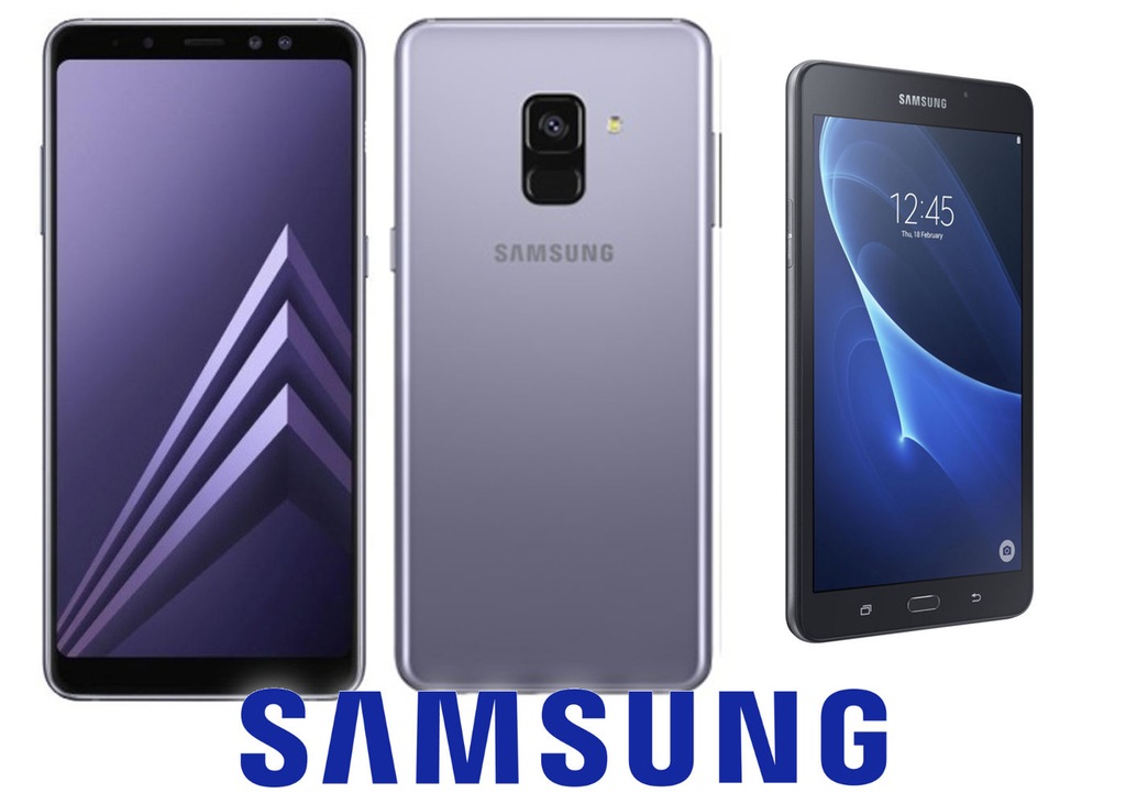 Samsung Galaxy A8 2018 Orchid Grey A530F +TABLET