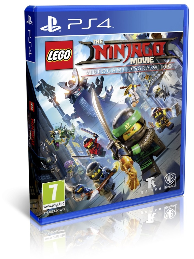 LEGO NINJAGO MOVIE VIDEOGAME NOWA PS4 PL + BONUS