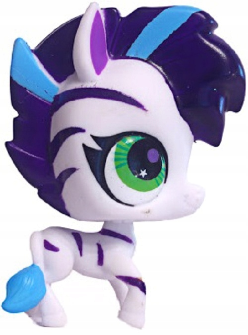 LITTLEST PET SHOP LPS FIGURKA ZEBRA KONIK KUCYK 6877736716