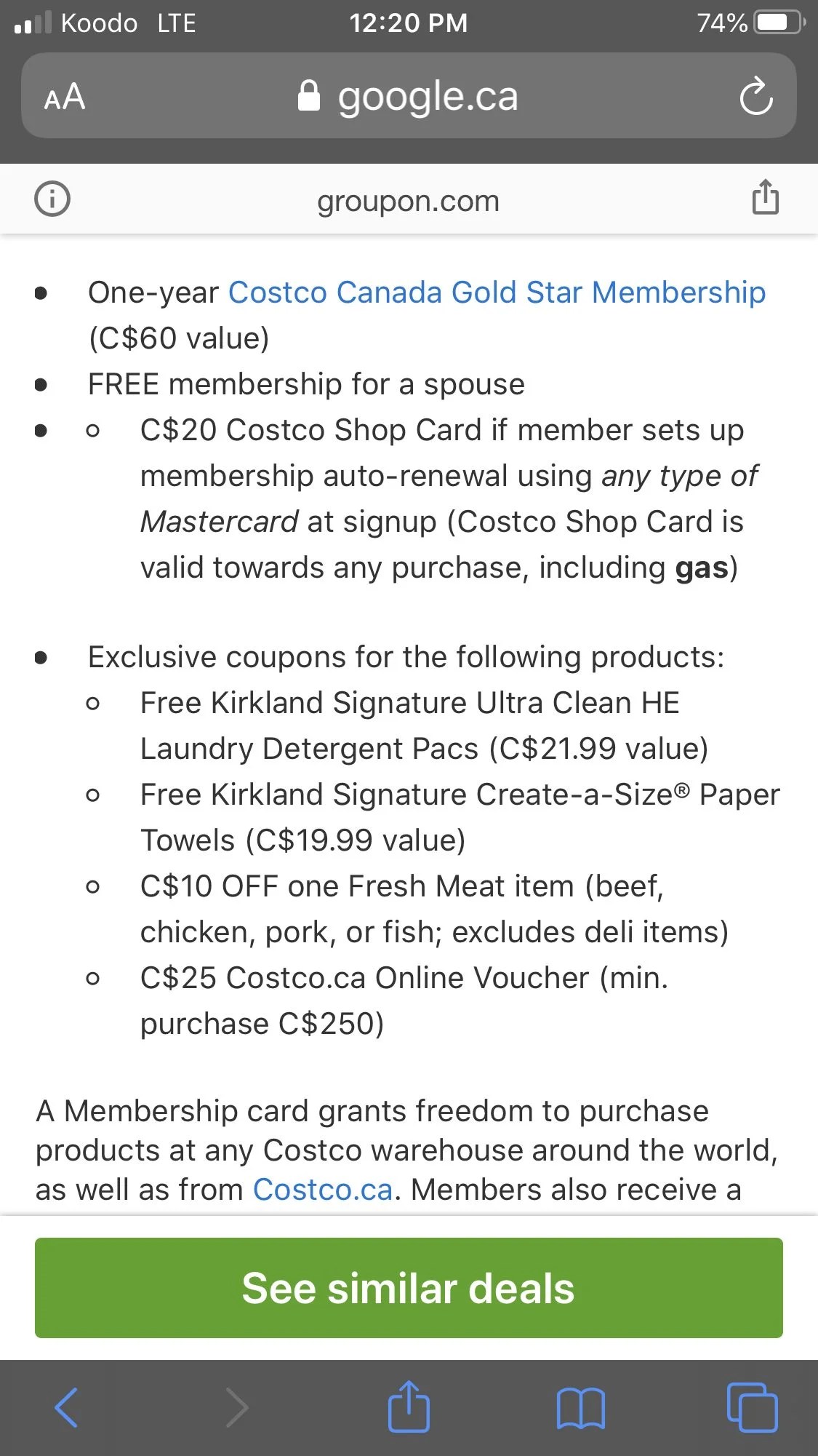 [Costco] New Memberships Promotions Get 20 or 40.00 Online Coupon with New Memberships