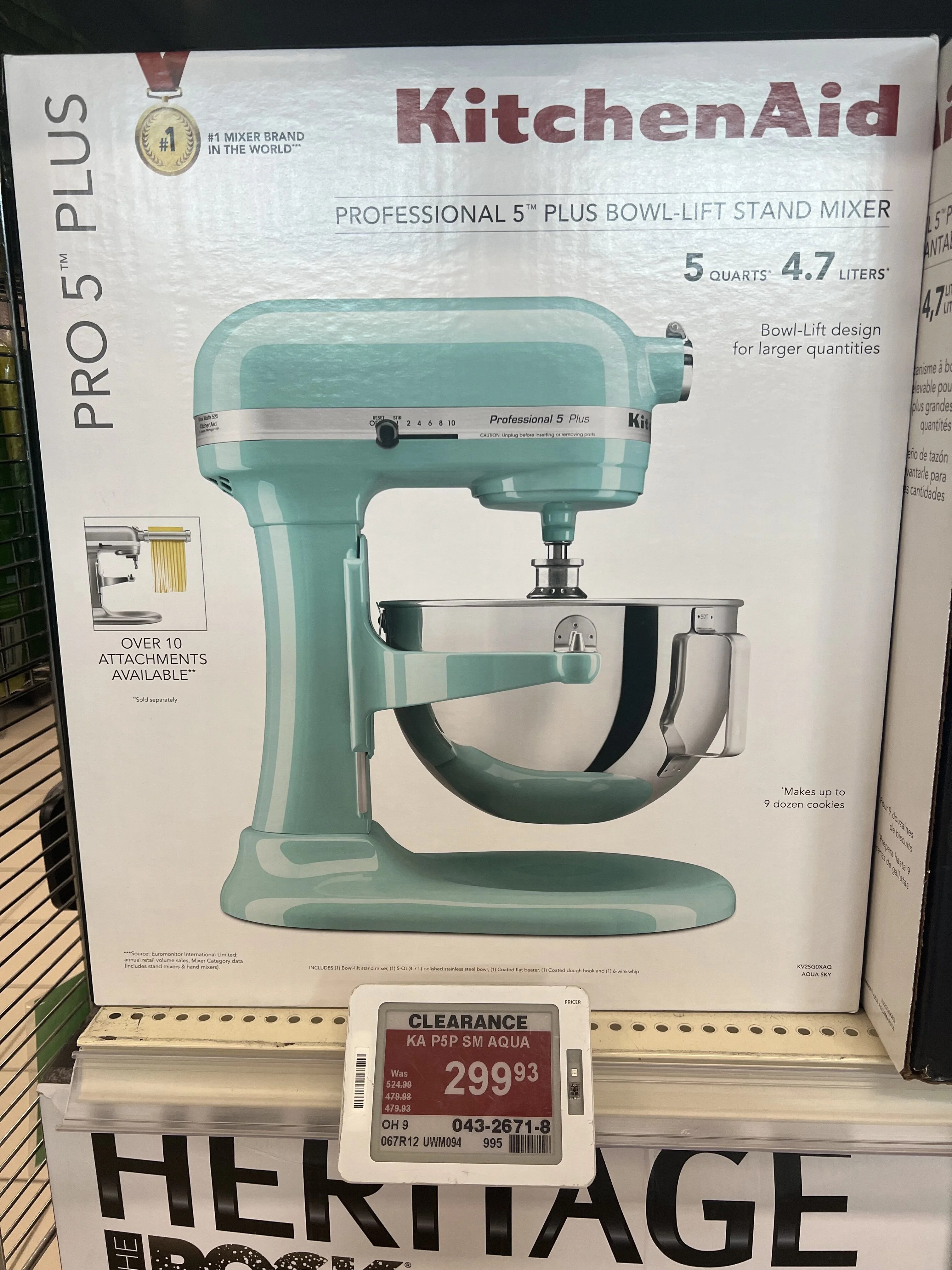 [Canadian Tire] Kitchenaid Professional 5 Mixer 299.93