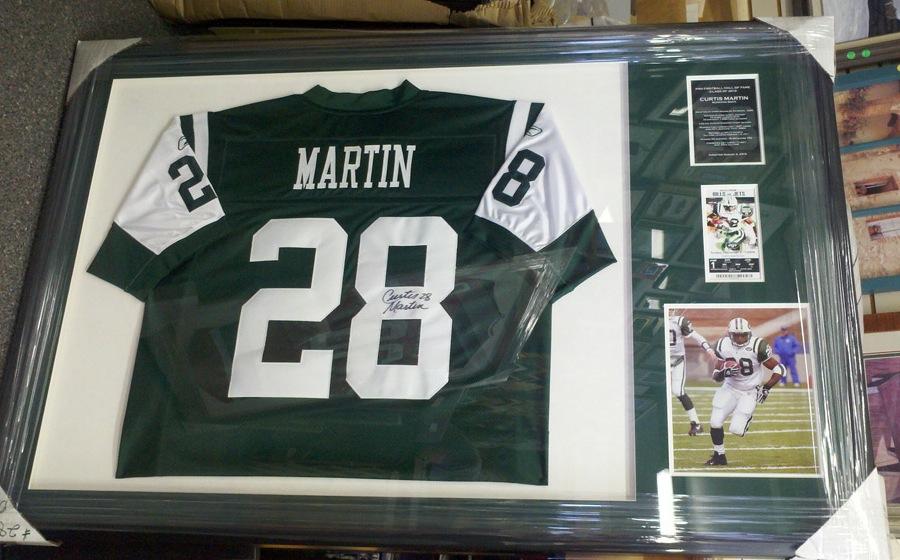 Custom Framing Northern NJ Sports Jerseys, Memorabilia, Service
