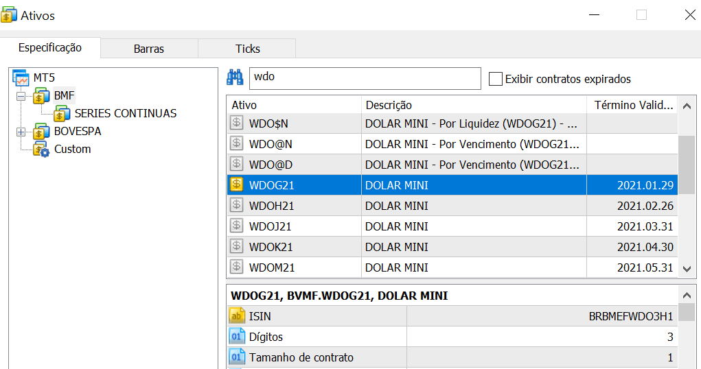 ativos da b3 nao aparecem no mt5 Geral Fórum de negociação