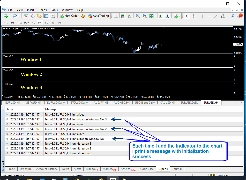 Initialization Problem in MQL5! Spreads Technical Indicators MQL5