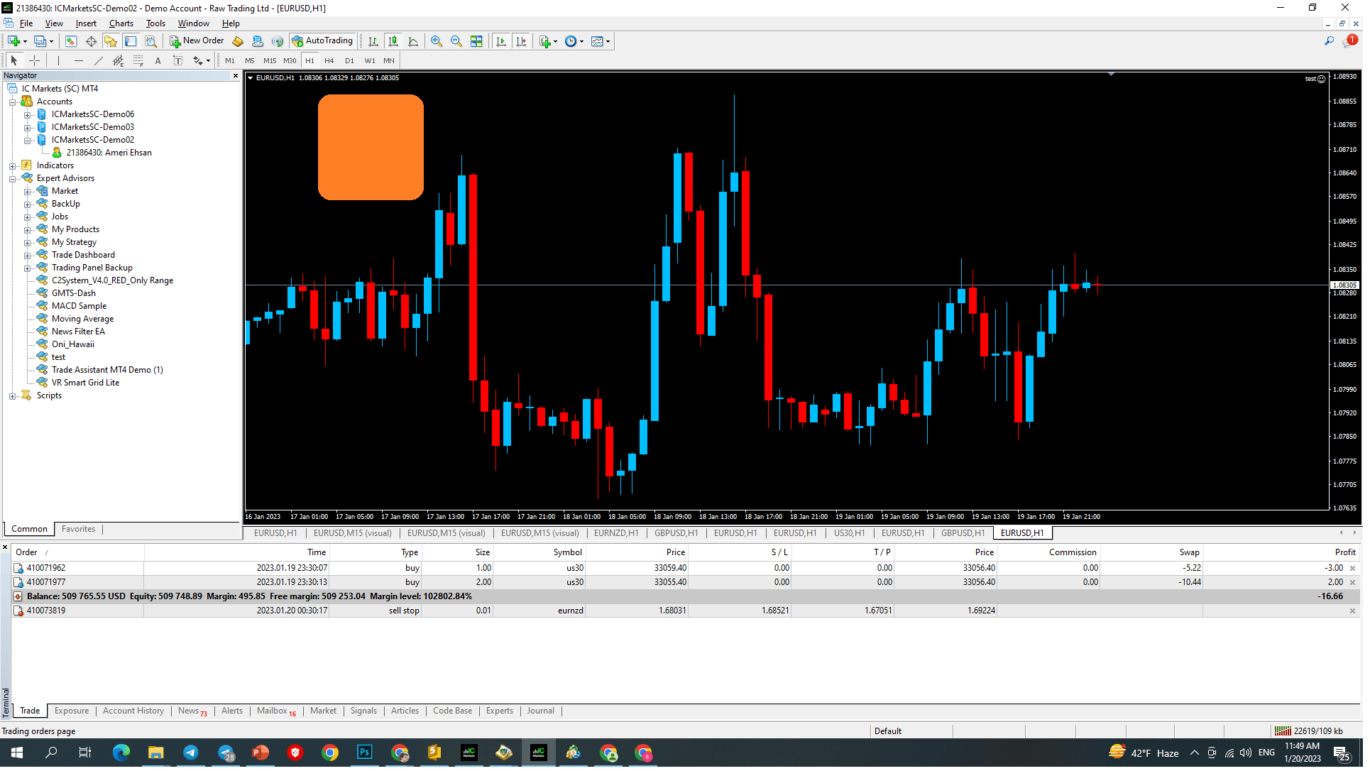 Changing color of Bitmap label inside the code. Forex EA Generator