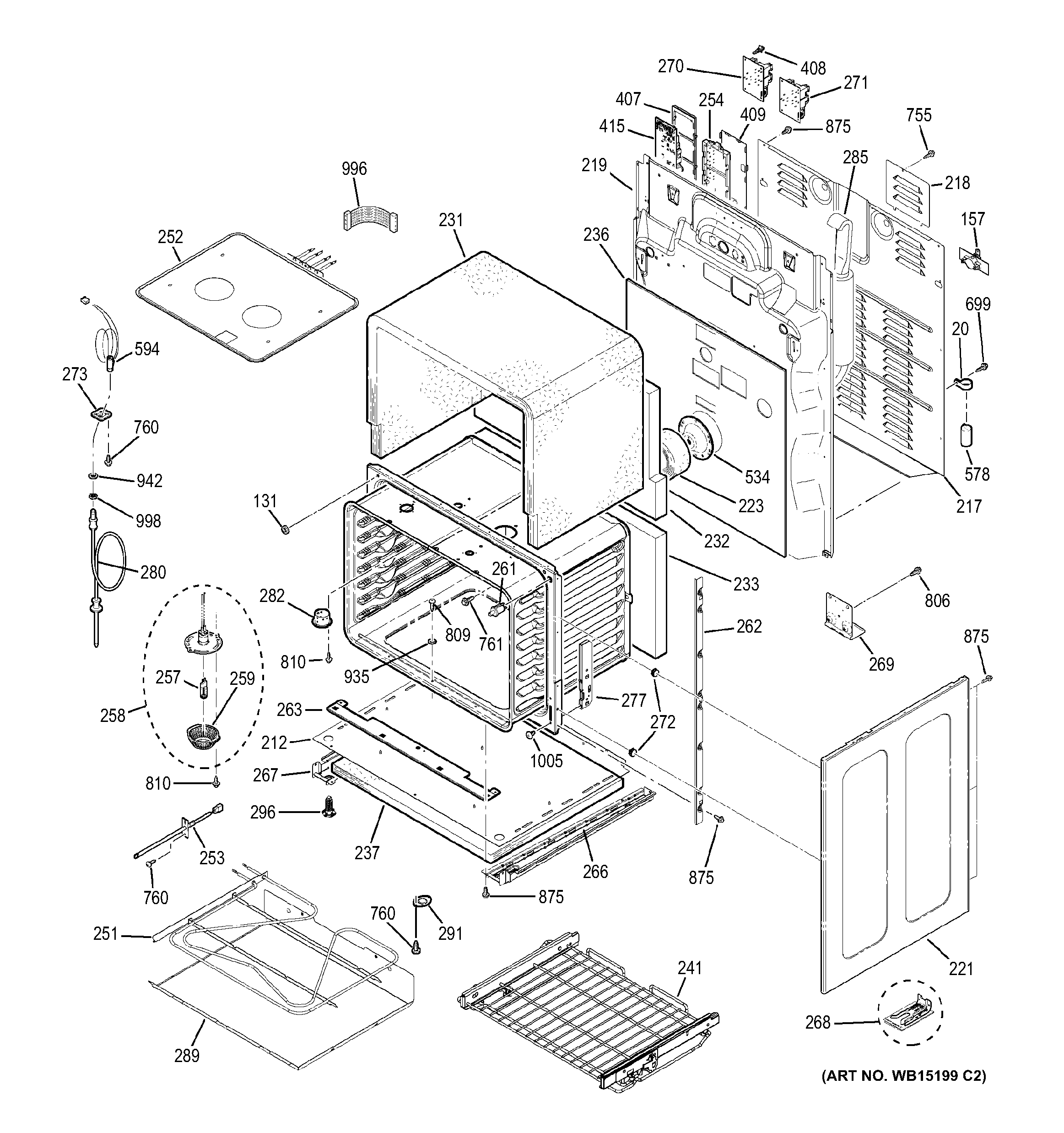 Ge Profile Refrigerator Parts Diagram