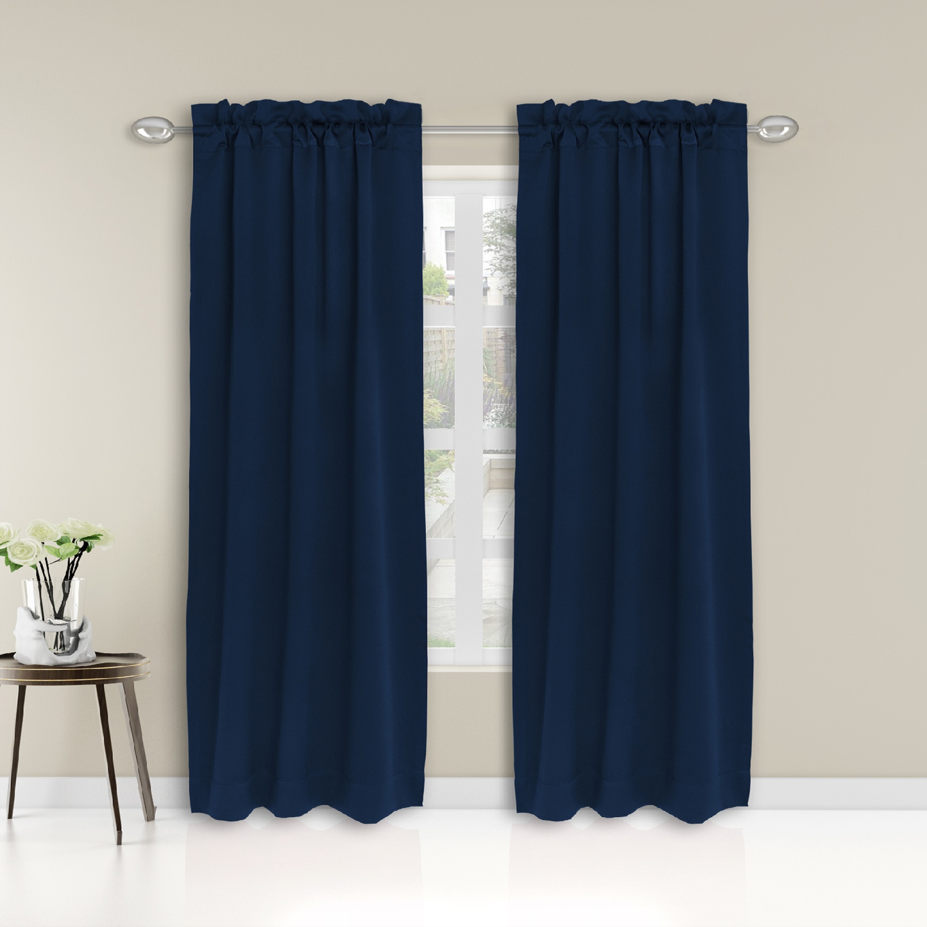 Essential Home Logan 2pk Room Darkening Window Panels Shop Your Way