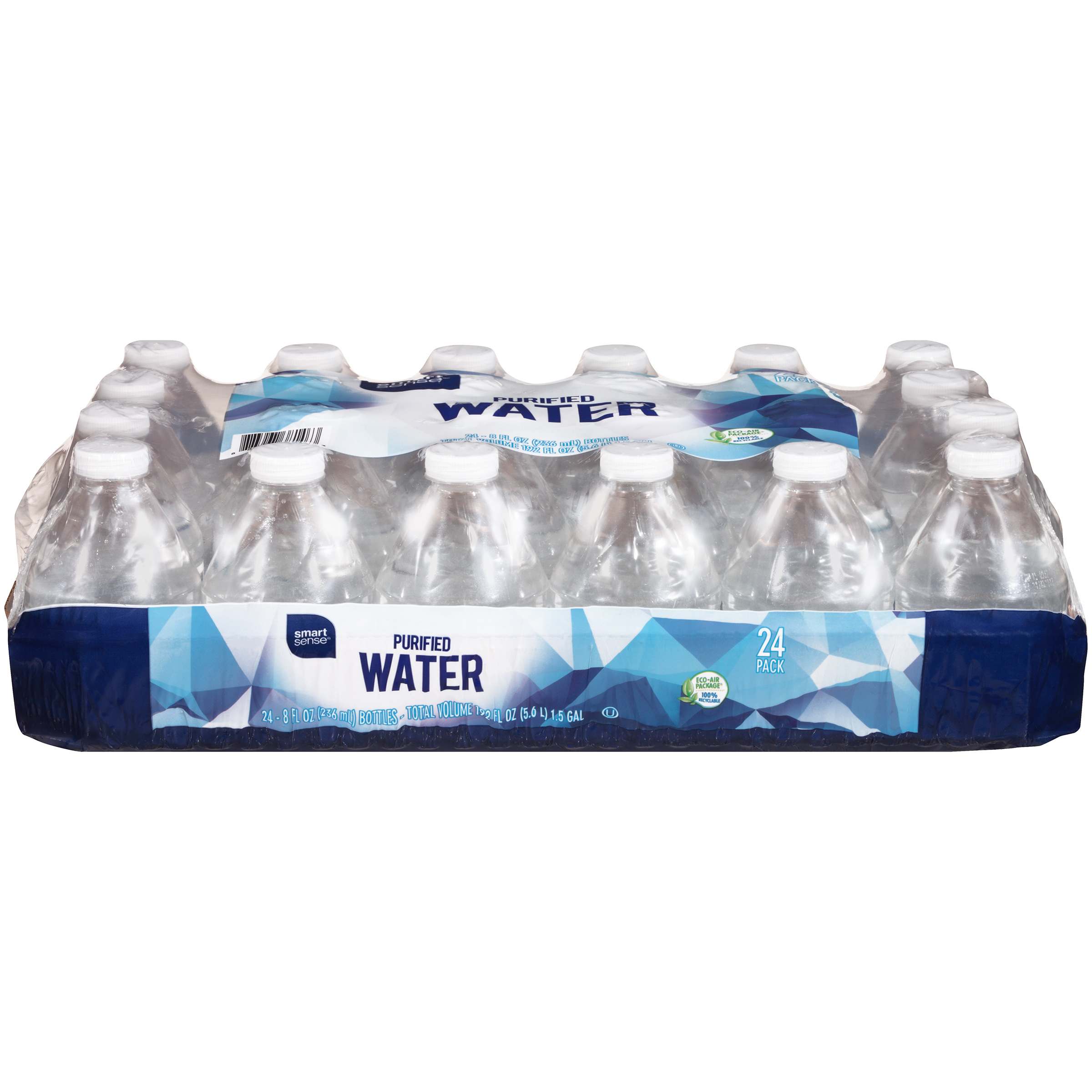 Smart Sense Purified Water 24 Pack, 8 fl oz each Shop Your Way