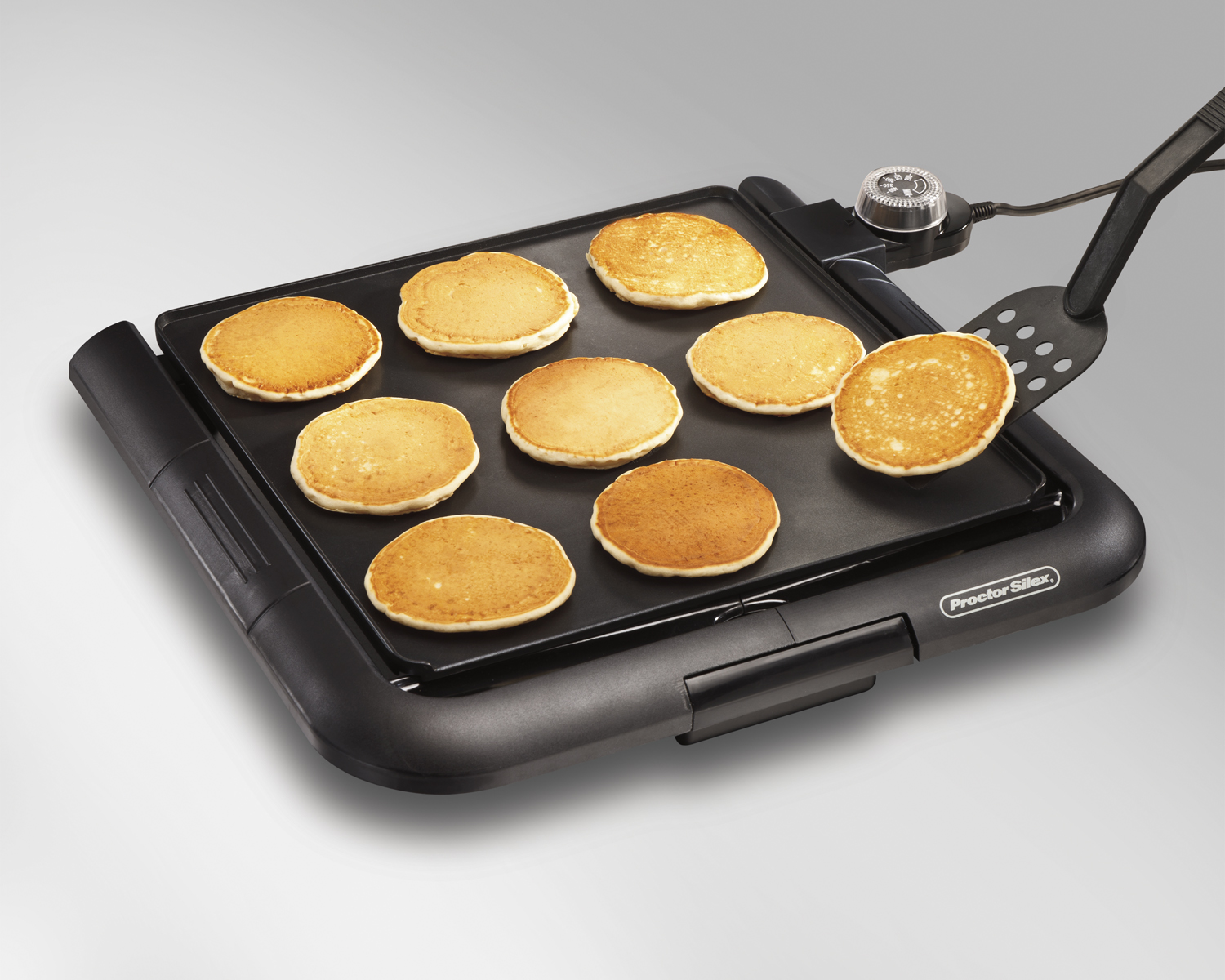 PROCTOR Kitchen Portable Electric Nonstick 200 sq Griddle Cooking
