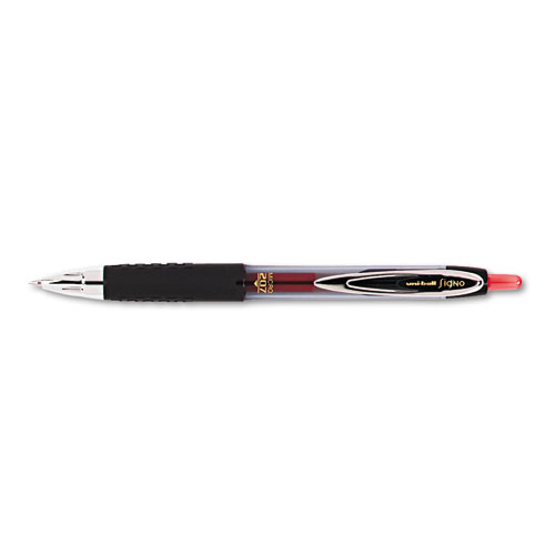 uniball SAN61257 Signo Gel 207 Roller Ball Retractable Gel Pen Red Ink