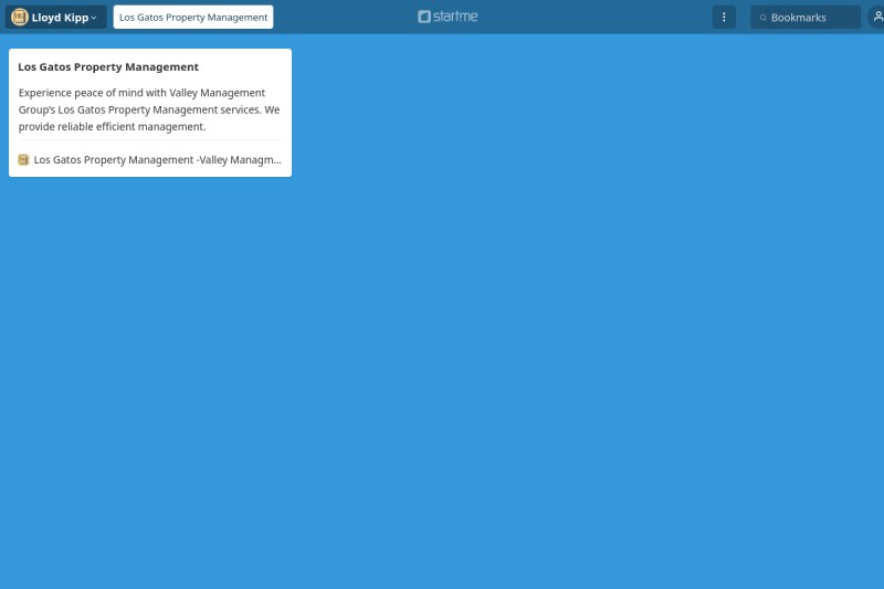 Los Gatos Property Management start.me