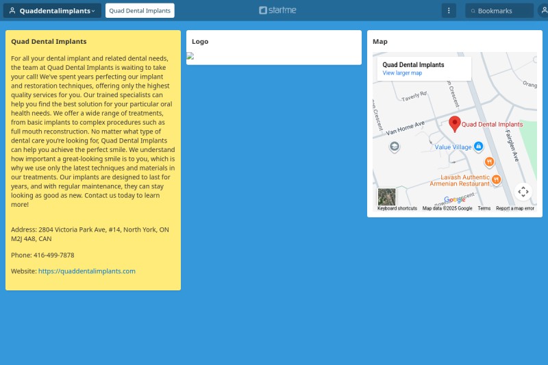 Quad Dental Implants start.me