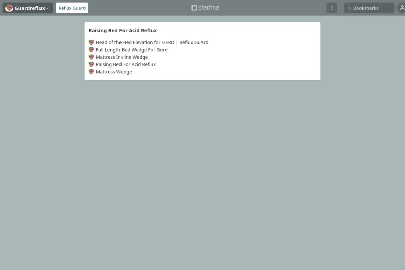 Reflux Guard start.me