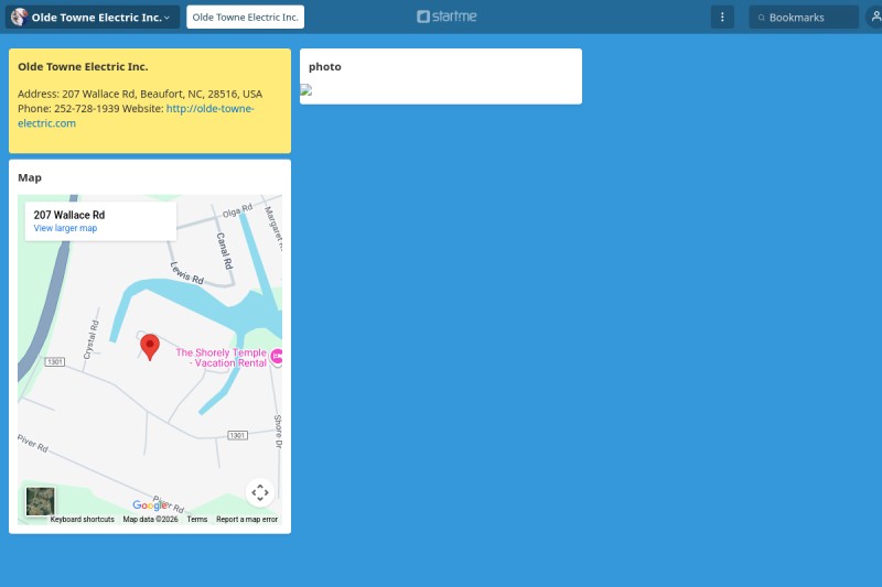 Olde Towne Electric Inc. start.me