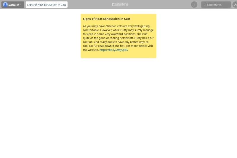 Signs of Heat Exhaustion in Cats start.me